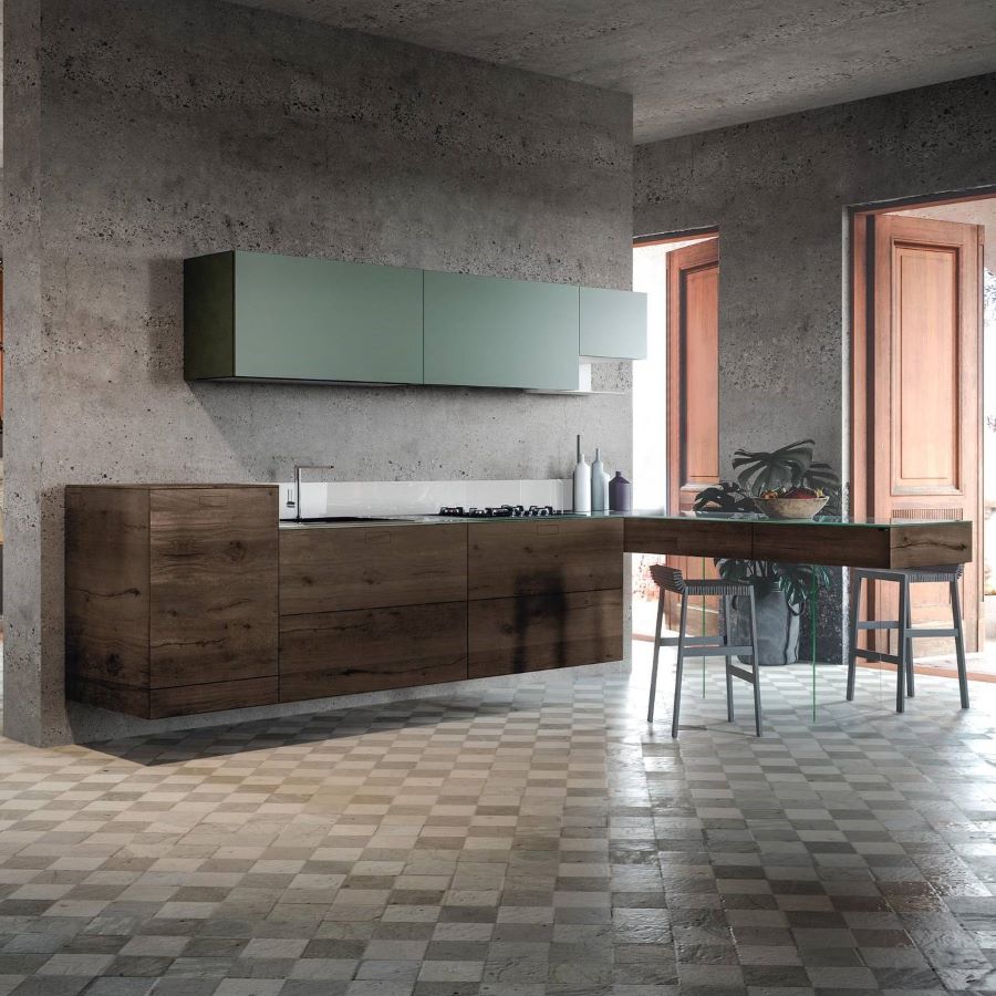 Cucina su misura 36e8 Wildwood - Lago