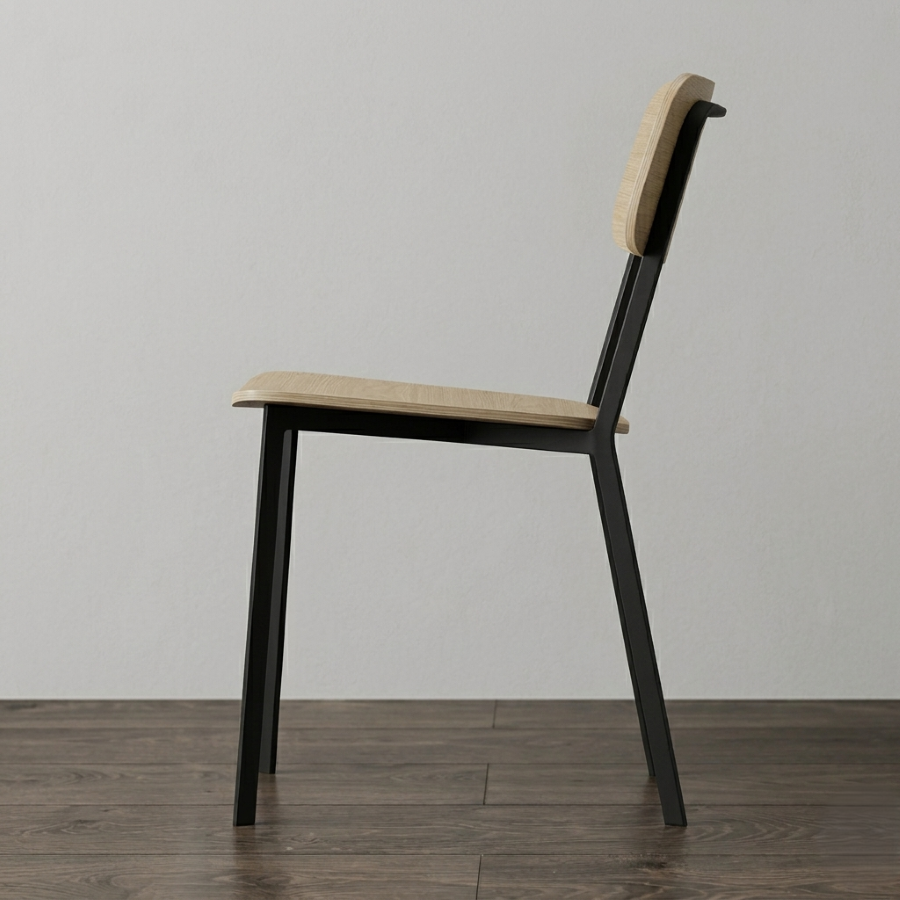 Sedia in legno per ristoranti Woody - Pozzoli