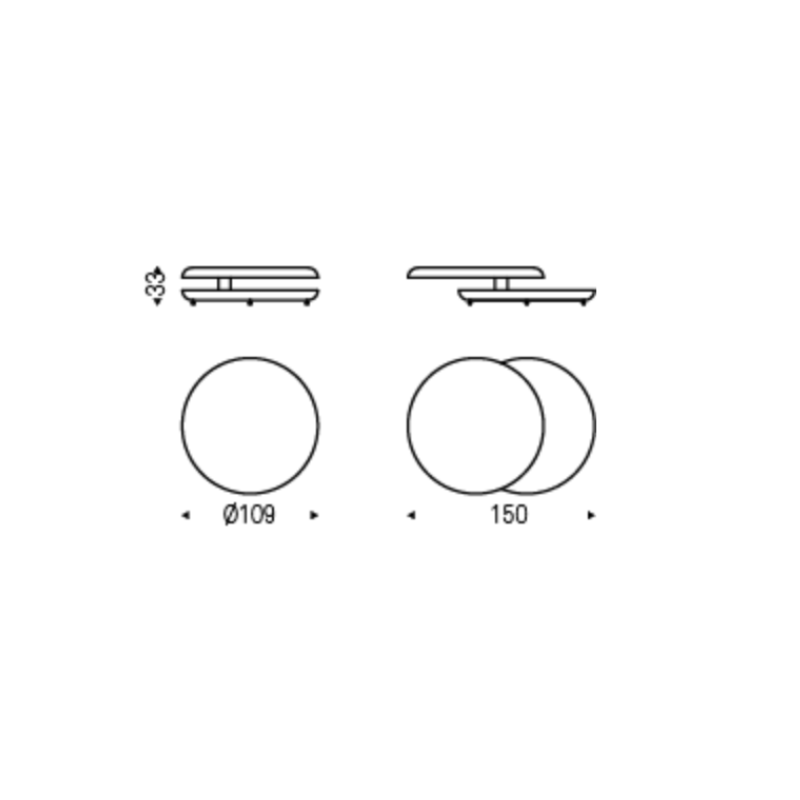 Tavolino Yo-Yo Brushed - Cattelan Italia