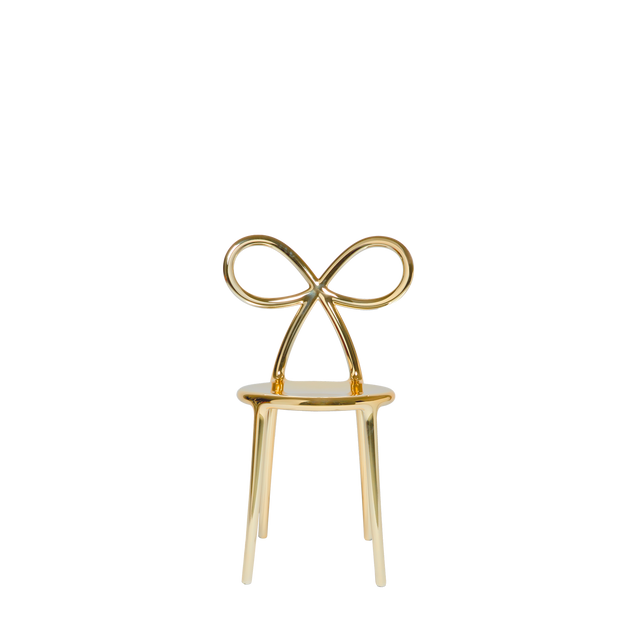 Sedia Ribbon Metal Finish Qeeboo