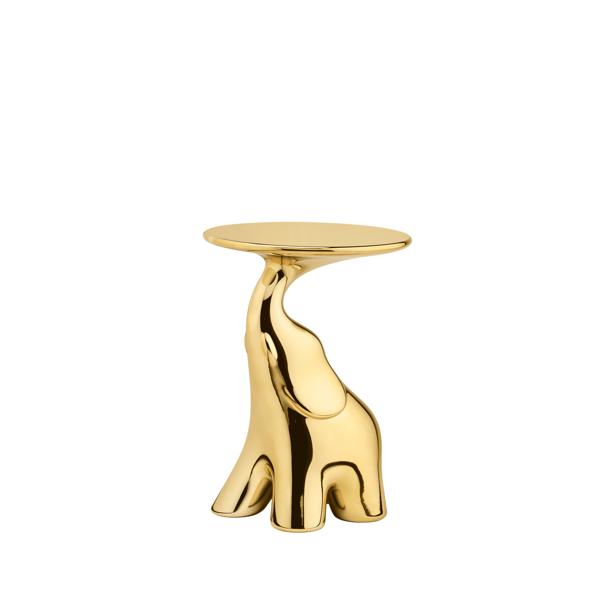 Tavolino Pako Metal Finish Qeeboo
