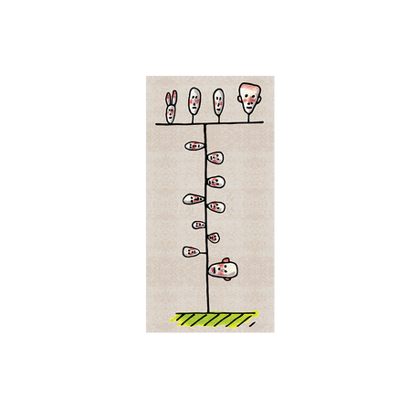 Tappeto Family Tree Qeeboo