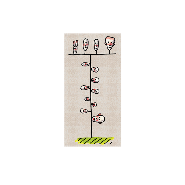 Tappeto Family Tree Qeeboo