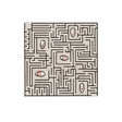 Tappeto Labyrinth Qeeboo