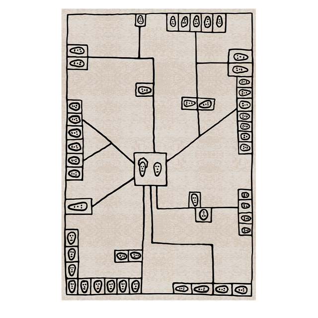 Tappeto Map Qeeboo