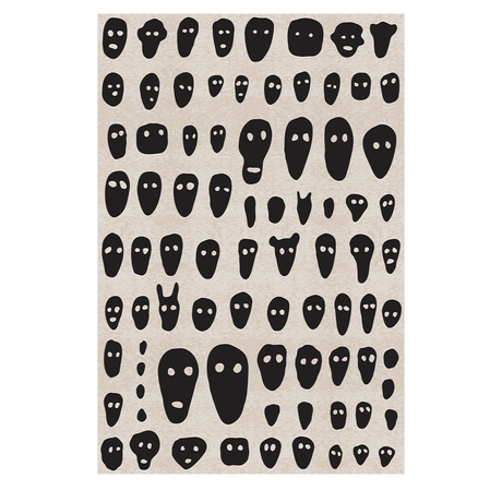 Tappeto Stencils Qeeboo