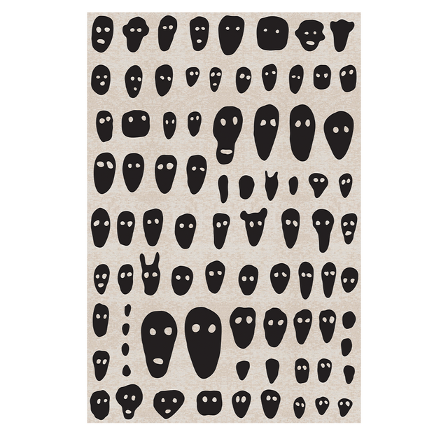 Tappeto Stencils Qeeboo