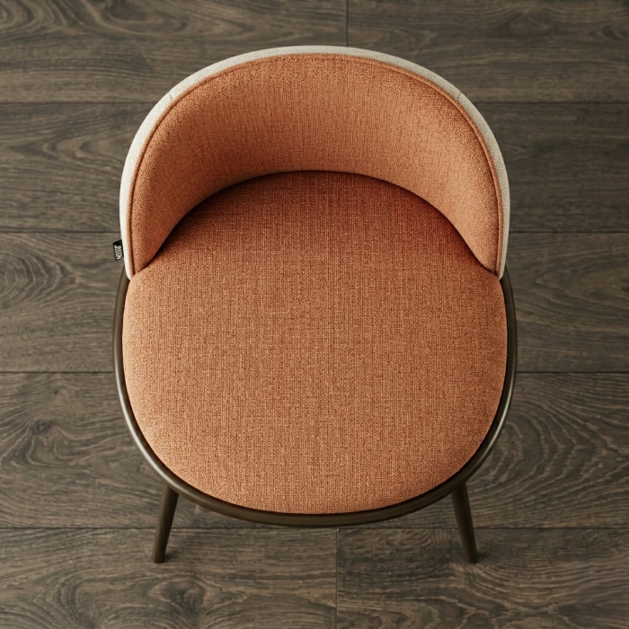 Sedia imbottita per ristoranti Ariel - Pozzoli