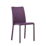 Sedia Silvy in cuoio Midj