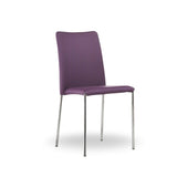 Sedia Silvy in cuoio Midj