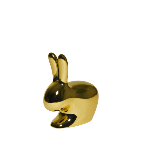 Sedia Rabbit Baby Metal Finish Qeeboo