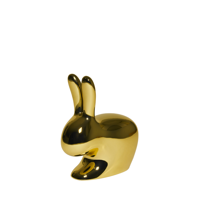 Sedia Rabbit Baby Metal Finish Qeeboo