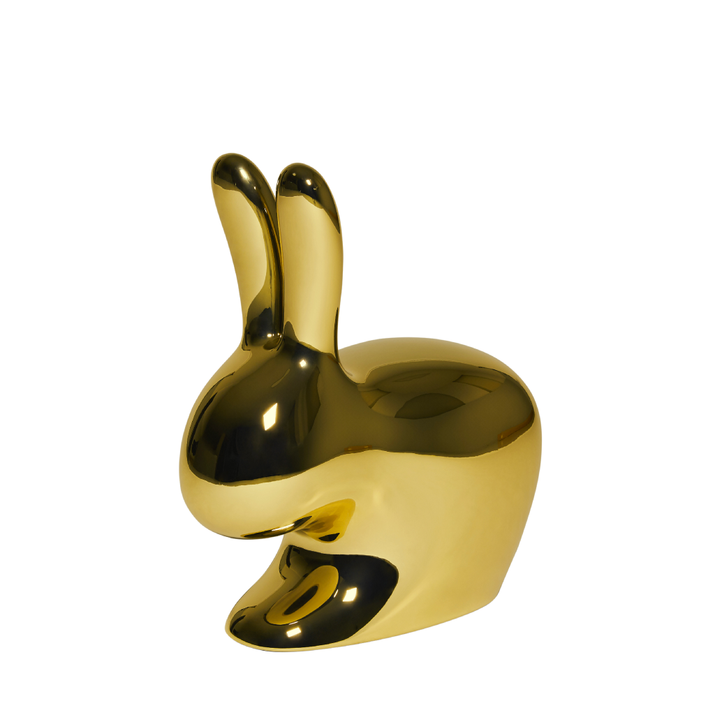 Sedia Rabbit Metal Finish Qeeboo