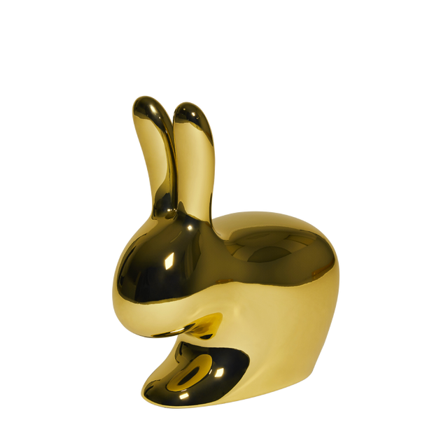 Sedia Rabbit Metal Finish Qeeboo