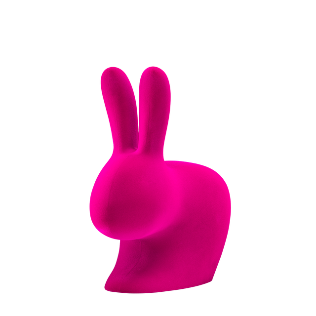 Sedia Rabbit Velvet Qeeboo