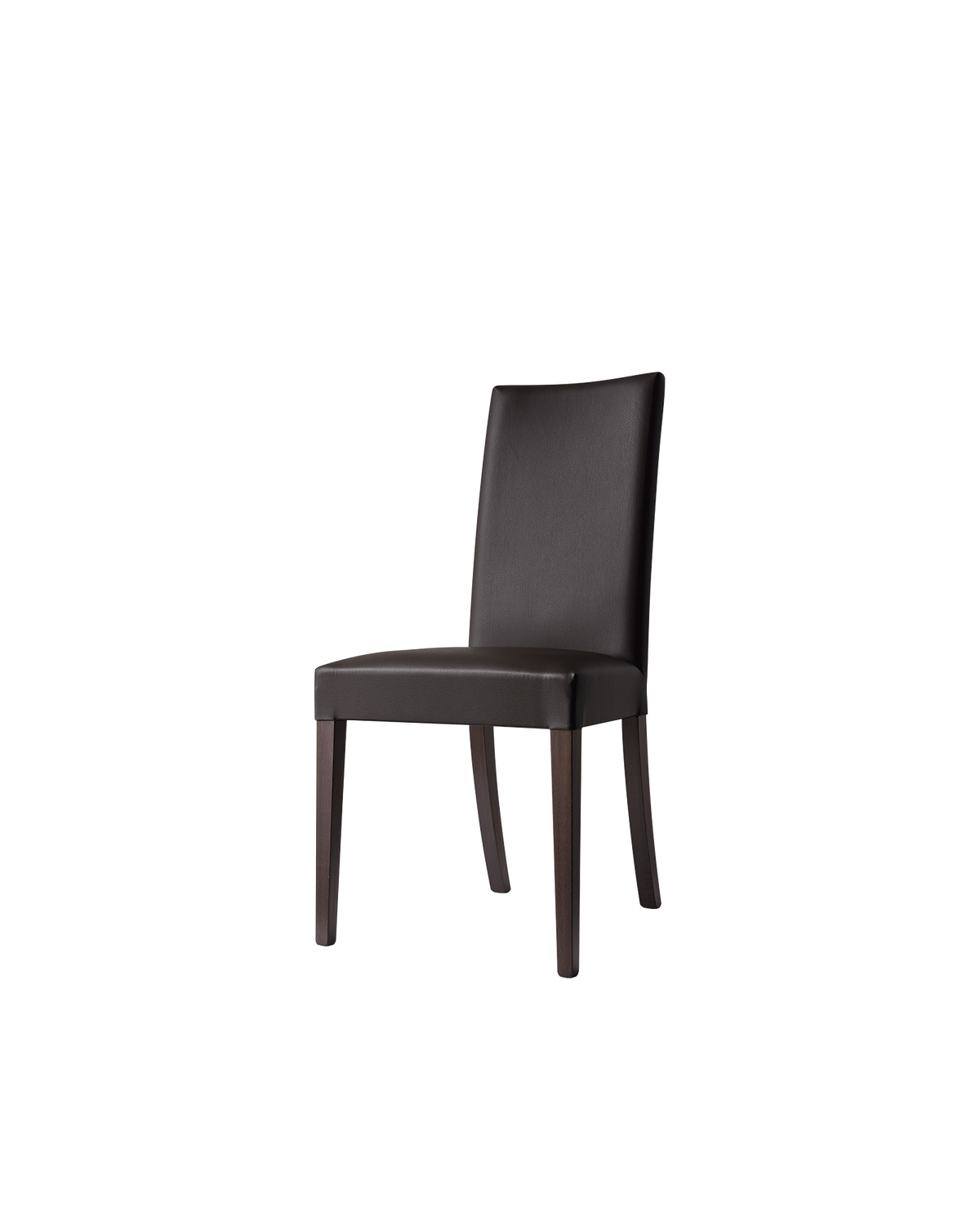 Sedia Copenhagen Connubia in legno con seduta imbottita