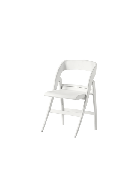 Sedia pieghevole Clikclak Connubia bianco ottico