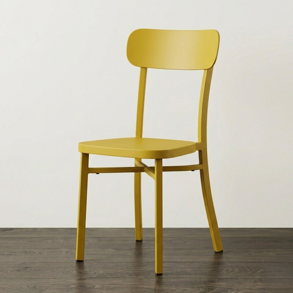 Sedia in metallo impilabile Solid - Pozzoli