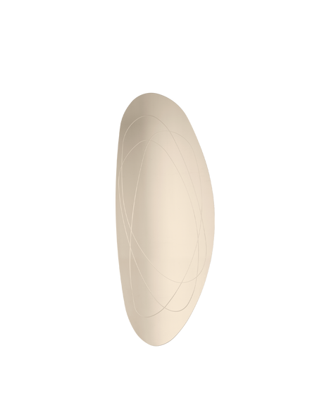 Specchio Inciso Connubia bronzo con incisioni decorative