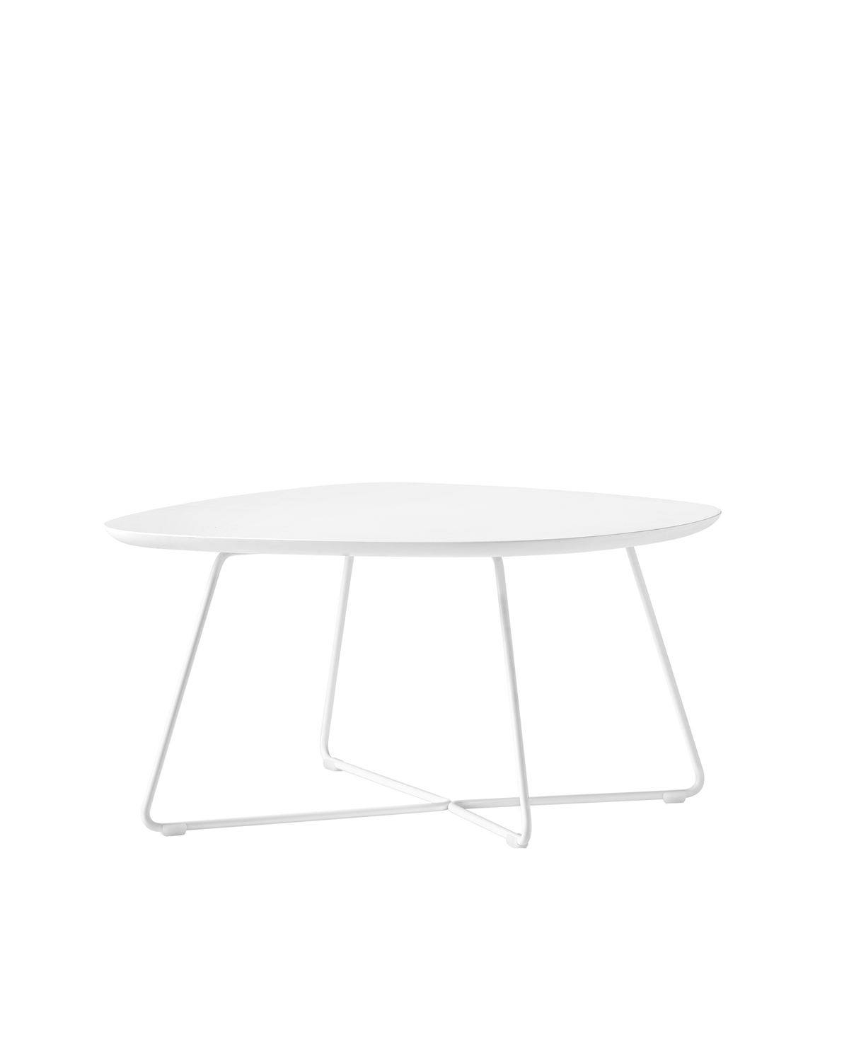 Tavolino Ciop Connubia bianco laccato