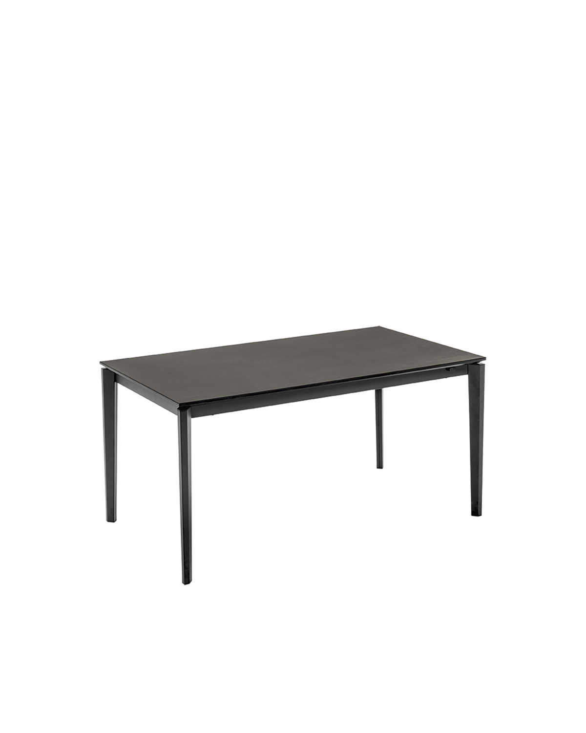Tavolo allungabile Pentagon Fast Connubia nero con piano in ceramica