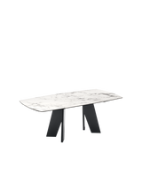 Tavolo Victor Connubia piano in ceramica