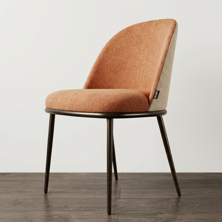 Sedia imbottita per ristoranti Ariel - Pozzoli