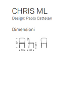 Sedia Chris ML Promo - Cattelan
