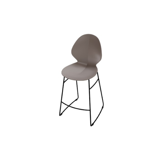 Sgabello Fisso Basil - Calligaris
