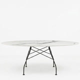 Tavolo Glossy Marmo Ovale - Kartell