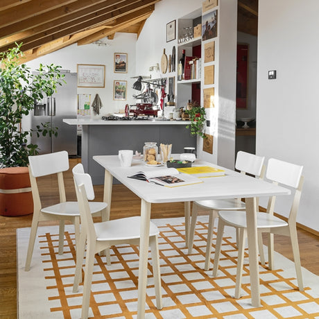 Tavolo quadrato allungabile Dine 90x90 cm - Connubia