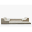 Divano modulare Free System Acerbis design Claudio Salocchi