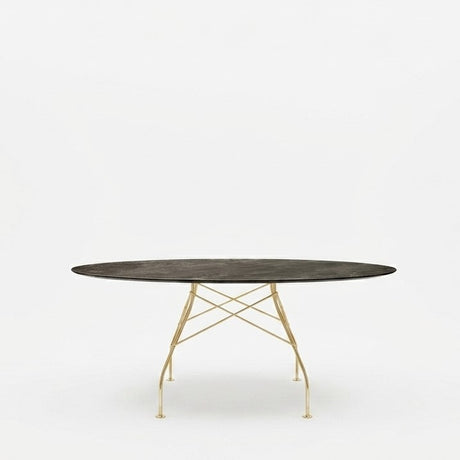 Tavolo Glossy Marmo Ovale - Kartell