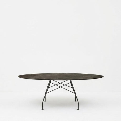 Tavolo Glossy Marmo Ovale - Kartell