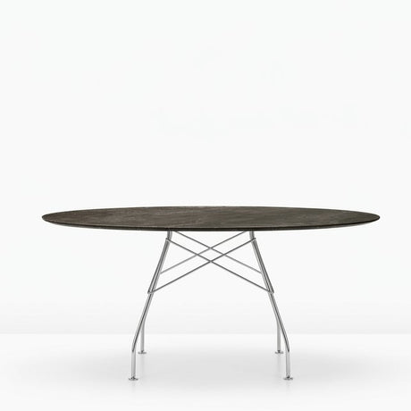 Tavolo Glossy Marmo Ovale - Kartell