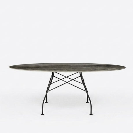 Tavolo Glossy Marmo Ovale - Kartell