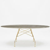 Tavolo Glossy Marmo Ovale - Kartell