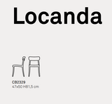 Sedia Impilabile Locanda CB2329 - Connubia