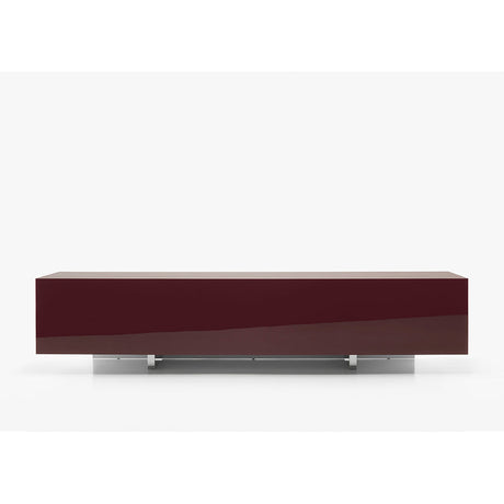 Madia Ludwig Acerbis laccata con fianchi in acciaio design Lodovico Acerbis