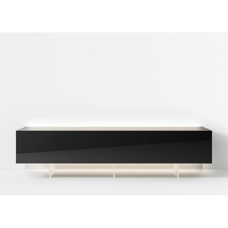 Madia NC Sideboard Acerbis retroilluminata design Lodovico Acerbis