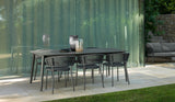 Tavolo allungabile Moon Alu ceramica - Talenti