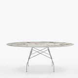 Tavolo Glossy Marmo Ovale - Kartell