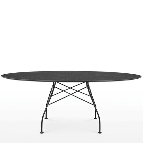 Tavolo Glossy Marmo Ovale - Kartell