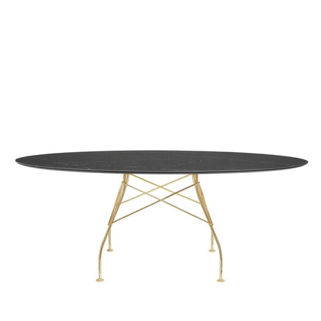 Tavolo Glossy Marmo Ovale - Kartell