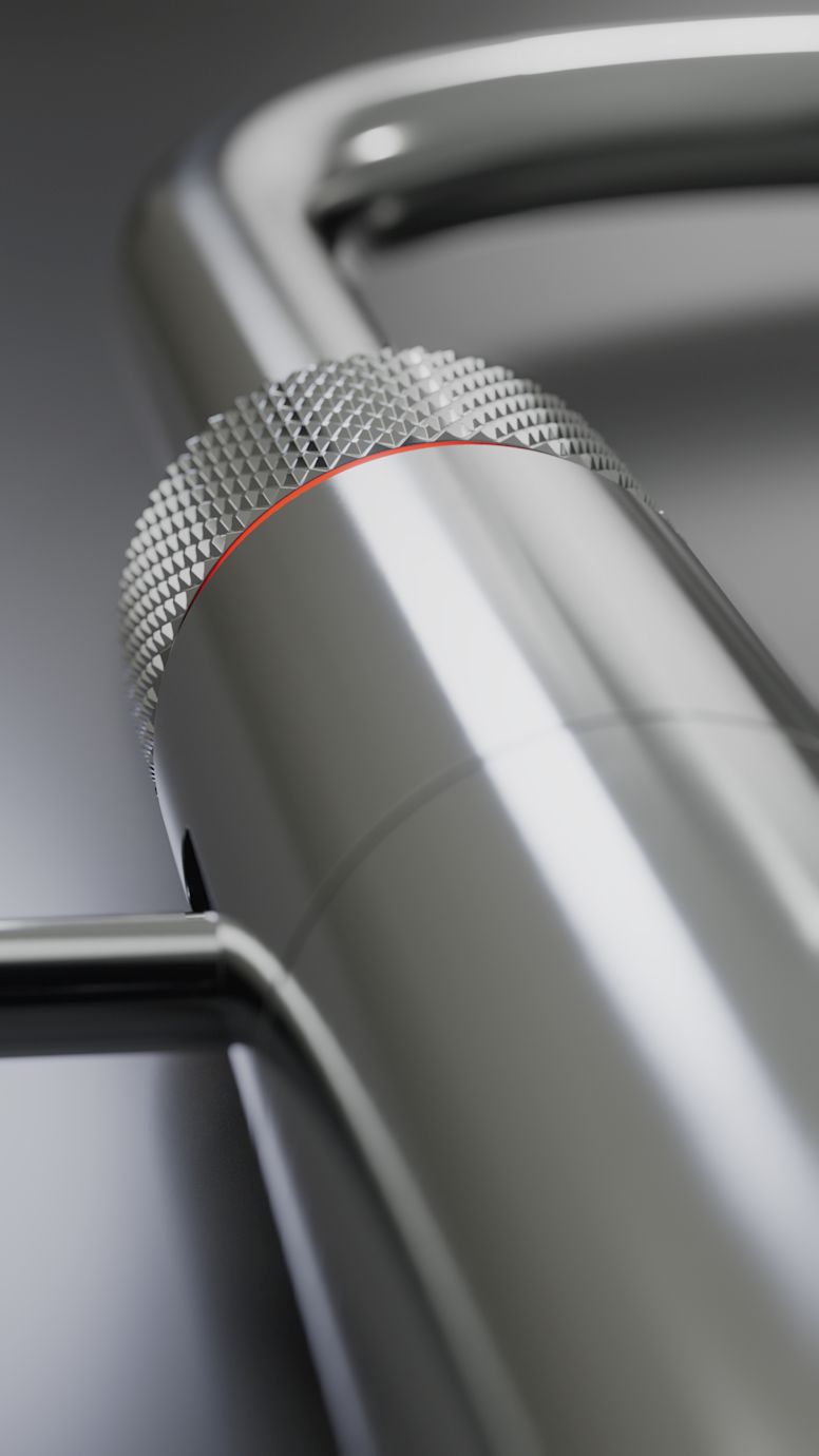 Rubinetto Nordic Square Twintaps + PRO 3 - Quooker