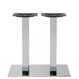 Base doppia Milano Cromo PZ-B110
