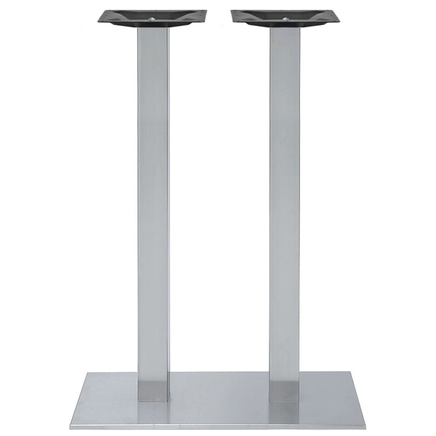Base alta doppia Milano Inox PZ-B111