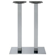 Base alta doppia Milano Cromo PZ-B112