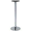 Base alta tonda Milano Cromo PZ-B118
