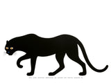 Quattro, la Pantera (50x70) Danese Milano, stampa serigrafica di Enzo Mari